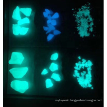 Glow stones irregular  glow in the dark  granules for decoration, crafts, romantic gifts suitable for all festivals